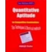 Quantitative Aptitude For Competitive Examinations 0074621300 Book Cover