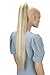 PRETTYSHOP Hairpiece Ponytail Clip on Extension Long hair smooth Heat-Resisting 27" blond mix # 27H613 H166
