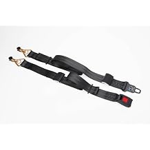 حزام حضن QStraint Q8-6325-T QRT لأنظمة L-Track OEM للكراسي المتحركة ومكونات نقل التنقل مع تركيبات معدنية