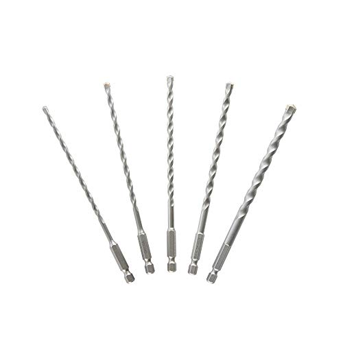 Dewalt multi-purpose drill bit, set of 5 pieces DT60099-QZ shock-proof, pack of 1, silver