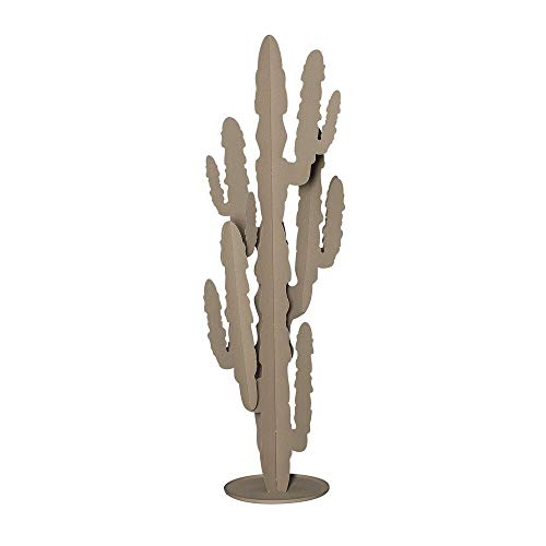 ARTI e MESTIERI Grande pianta di cactus beige