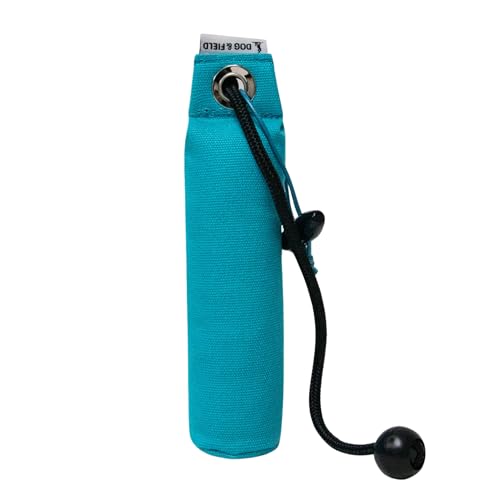 Dog & Field - Dog & Field Puppy Training Dummies - Blue. 100g Canvas Training Dummy With Short & Long Throw Toggle For Obedience & Retrieval Practice. Lightweight Water Float Dummy, Gundog Training Equipment