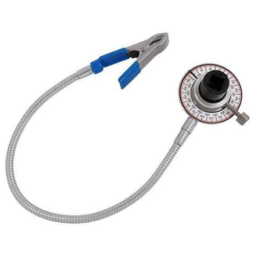 US PRO Tools by Bergen 1/2" Torque Angle Gauge with Flexi Arm & Spring Clip 6828
