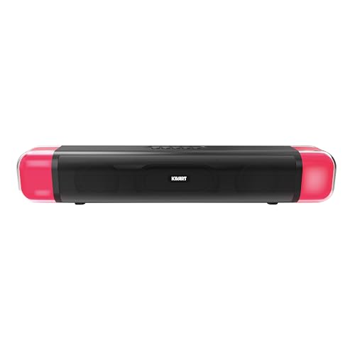 Image of Glow Up+ Wireless Bluetooth Soundbar Speaker 20W RMS | RGB Party Light Wireless Speaker | Bluetooth 5.3 | 2000mAh Battery | USB, AUX, FM Radio & Micro SD | Home, Laptop, PC & TV Soundbar