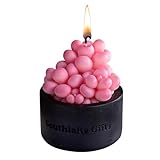 Pink Moonstones Succulent Scented Vegetable Wax Candle