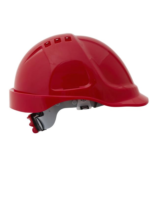 Casque De Chantier Léger Ventilé EN397 – Casque Sécurité Ajustable Avec Jugulaire, Bandeau Éponge, Compatible Accessoires, Plusieurs Couleurs