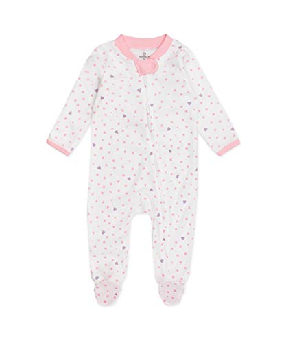 Image of HonestBaby Baby 2-Pack Organic Cotton Footed Pajama Sleep & Play