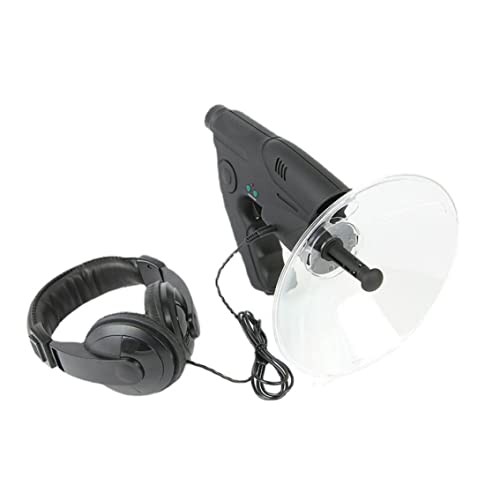 Microphone parabolique 8X monoculaire HD pour l'observation et l'enregistrement des oiseaux