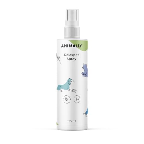 Animally Relaxpet spray125 ml. Spray Relajante para Perros y Gatos. Favorece la Calma y Tranquilidad en situaciones de estrés puntual.