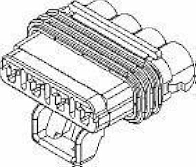 Automotive Connectors CON MP 280 4W FEM ASY (1 piece)