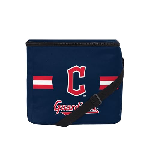 Image of FOCO MLB Officially Licensed Primary Logo Team Stripe 6 or 12 Pack Soft Insulated Game Day Baseball Lunch Tote Cooler