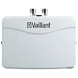 offene Bauart respekta VEDH3/2N Vaillant VED 3/2 hydraulischer Kleindurchlauferhitzer, Weiß