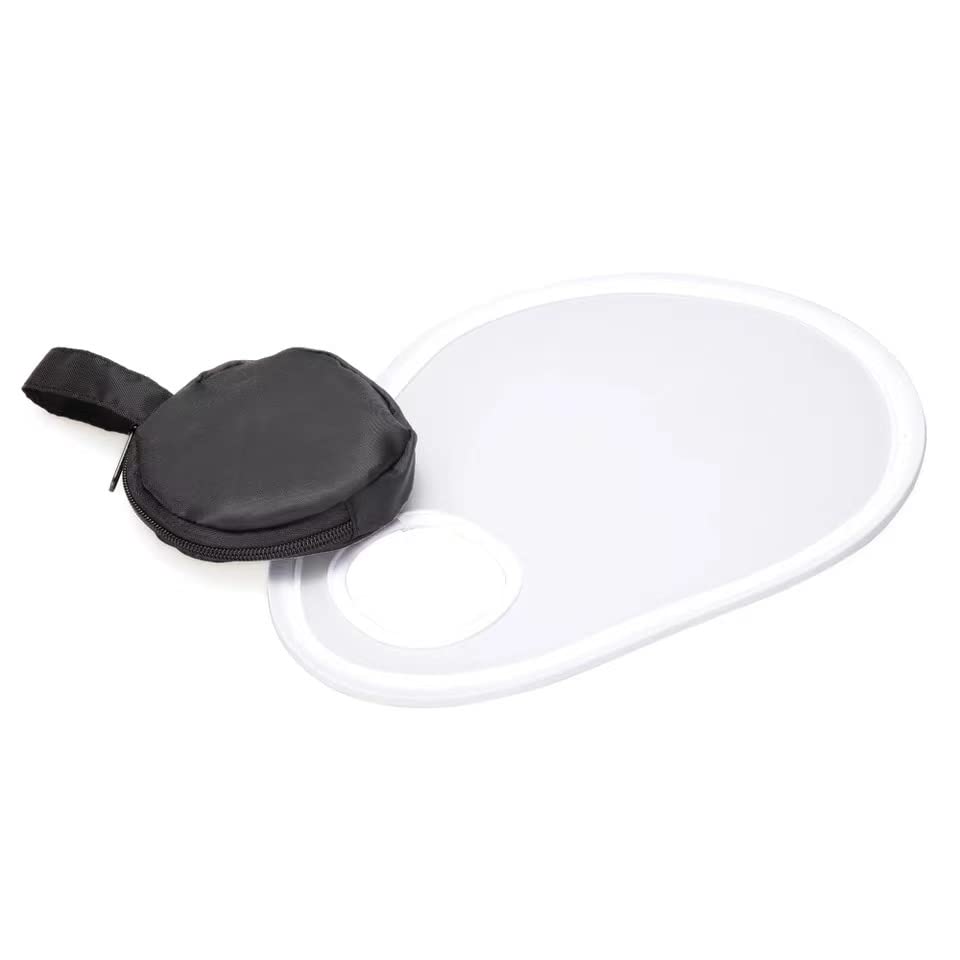 2 Diffuseurs De Flash Pliables - Pour Appareil Photo Reflex - Lumière Douce - Avec Sac De Rangement