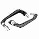 Gegong 7/8 Zoll Universal Aluminiumlegierung Lenkerbremsprotektor für Motorräder Elektroautos Mountainbikes (Silber)
