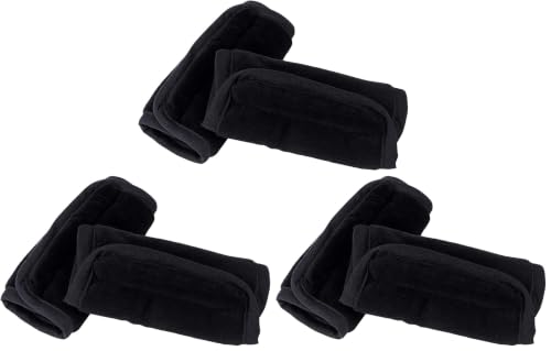 Image of COOLBEBE Car Seat Straps Shoulder Pads for Baby Kids, Super Soft Seat Belt Covers for All Car Seats /Pushchair /Stroller /High Chair (Pack of 3)