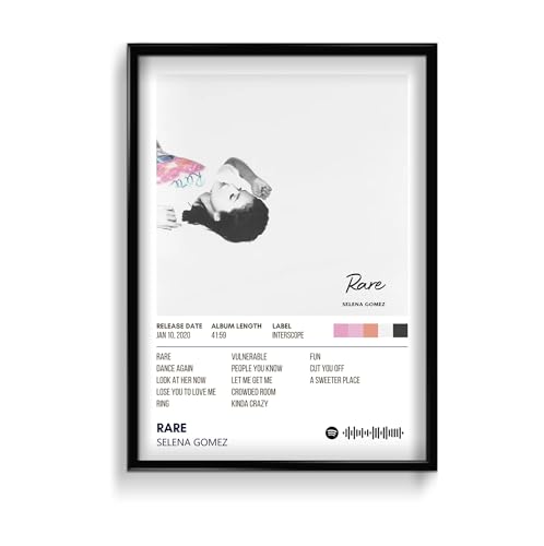Image of Selena Gomez Music Poster 13x19 Inch Unframed | 300 GSM Matte Board Paper with Peel & Stick Tape Included | Pop Singer Wall Art | Posters for Wall | Home Decor | Wall Decor Items | Room Decoration Items