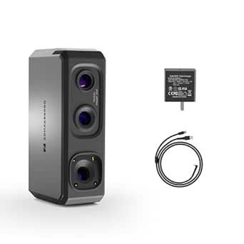 3DMakerpro Seal Lite 3D Scanner - Small-Format, Blue LED Light Source, 0.02mm Accuracy, Mono Texture