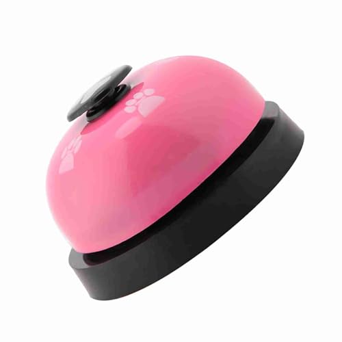 SUNGOOYUE Pet Bell Toy Interactive Toy for Dog Cat Iron Robuust Sustainable Sustainable for Pets and Gifts Liker Training (Rooskleurig) - Afbeelding 4
