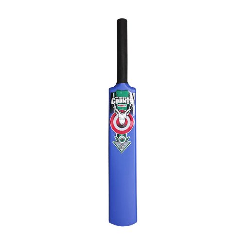 Hunts County Flik Cricket Plastic Bat - Yellow - Size 5