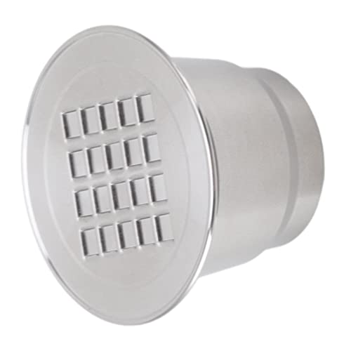 Qcwwy Cápsula de café Recargable, Reutilizable, Filtro de Acero Inoxidable para Máquinas con Extracción a Alta Presión, Material duradero.