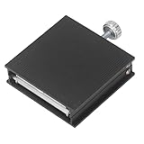 Verstellbarer Hubständer, Laborhebebühne 90 X 90 Mm Höhenverstellbares Messwerkzeug Manuelle Hubplattform Hubständer, Mechanische Komponenten (Schwarz)