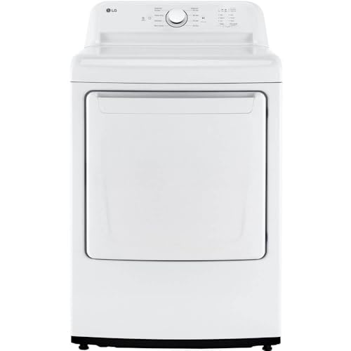 LG 7.3 cu. ft. Ultra Large Capacity Rear Control Electric Dryer with Sensor Dry White