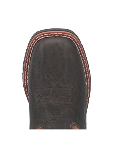Dan Post Western Boots Boys Lil' Dillon Leather 9 Child Brown DPC29454