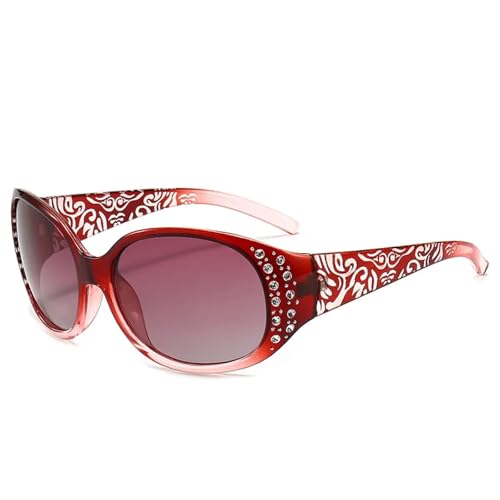 Lunettes de soleil polarisées pour femme rétro et chic protection UV400