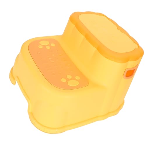 Escabeau de toilette Jiawu jaune pour apprentissage de la propreté - 3