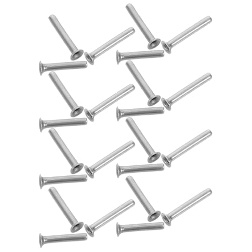 BESTYASH - BESTYASH Rivets de Réparation pour Baleines de Parapluie Pliant 30 Pièces Mixtes en Acier Inoxydable Rivets Semi-Tubulaires et Broches de Connexion Kit pour Rechange Parasol