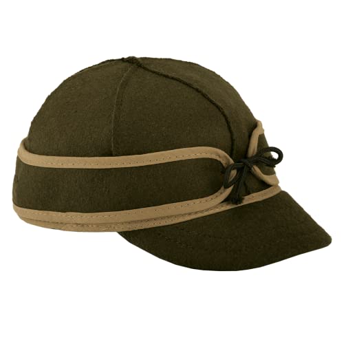 Stormy Kromer Lil' Kromer Cap - Kids Winter Wool Hat Olive #TOP13