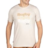 tee shirt shilton 95% coton, 5% lycra Shilton T-Shirt Triple Rugby Homme 5XL / Beige