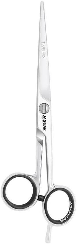 Jaguar White Line Timeless Offset Hairdressing Scissors, 6.0-Inch Length, Silver, 0.0707 kg