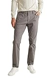 Seitliche Einschubtaschen ESPRIT Herren Essential Chino Hose, 030/GREY, 01/18, 32W / 32L