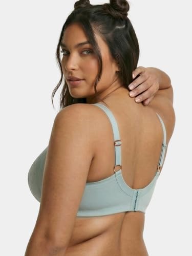 Image of Enamor Bamboo Cotton IB26, Women's Full Support Bra - 3X Softer, 4X More Absorbent, Antimicrobial, Non-Padded, Wirefree, High Coverage
