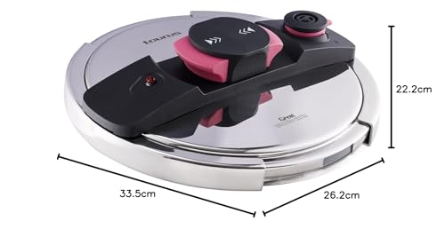 Cocotte-minute 6L inox valve 3 positions Taurus Group – Image 8