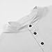 Mens Kaftan Thobe Cotton Linen Muslim Tunic Shirt Long Sleeve Stand Collar Button Up Robe Casual Dress Gown Arabic Clothing 02 White Medium