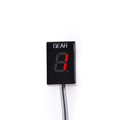 KYN Indicador de engranaje de motocicleta LED 1-6 para Yamaha YZF-R6 1998-2016, YZF-R6S 2006-2009, YZF-R1 1998-2008