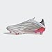 adidas X Speedflow+ Firm Ground Unisex Shoes Size 13.5, Color: Cloud White/Iron Metallic/Solar Red-White