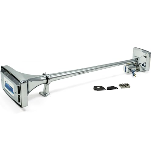 Hornblasters Chrome Mother Trucker Horn Only - Big Rig Sound
