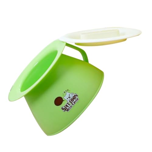 POPETPOP 用プラスチック製携帯痰壺 蓋付き軽量コンパクト家用尿器 落下耐性で持ち運び便利 高齢者介護向け小型便器 再利用可能