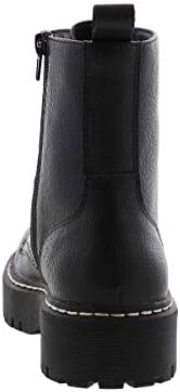 UNIONBAY Women's Hayden Ankle Boot, Black PU, 10 | Image 3