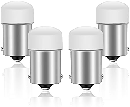 DuaBhoi 1156 Led Bulb BA15S 1141 1003 P21W 7506 3497 1073 Replacement for Car RV Camper Auto Brake Stop Parking Reverse Backup Tail Interior Trailer Boat Lights Outdoor Landscape Lighting 4PC White