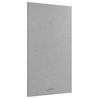 AudioSilk Acoustic Panel, Large, 116 x 58cm, Mid Grey