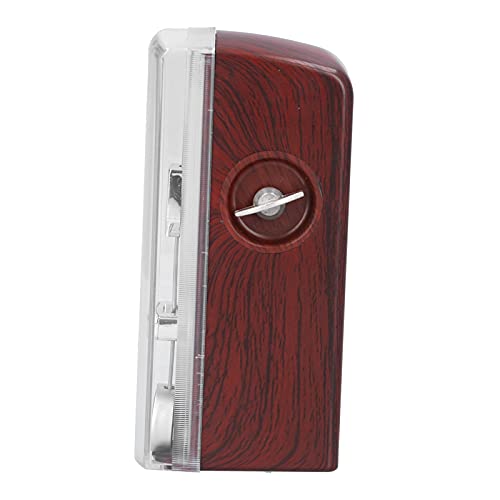 Mini Mechanical Metronome Piano MetronomeMetronome, ABS Material Mechanical Metronome Soft Sound Mini Metronome Smooth Tidy Mini Mechanical Metronomefor Ukulele for (Burgundy)