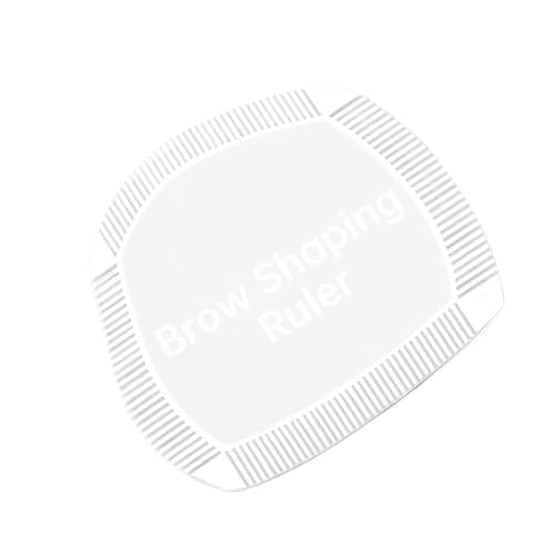 Règle pour Sourcils - Gabarit Réutilisable Pour Forme - Guide De Façonnage Des Sourcils - pour Salon Maison Débutantes Femmes Professionnelles Routine Quotidienne Maquillage Visage