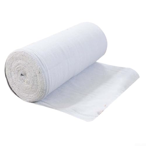 Couverture ignifuge de 2 mm d'épaisseur, couverture anti-feu en fibre de verre, fibre résistante aux hautes températures 1260 ℃, couverture anti-feu pour la maison et la cuisine (1 m x 1 m)