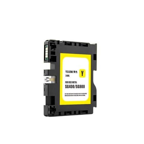 Cartouche d'encre de sublimation jaune compatible SG400 et SG800