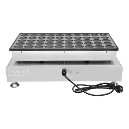 Pancake Maschine Commercial Elektrischer Poffertjes Pfannkuchen Maker Waffeleisen 50-Loch-Pfannkuchenmaschine Elektrische Pfannkuchenmaschine mit Antihaftbeschichtung – Bild 7