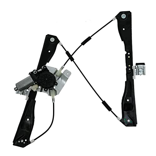 Image of TRQ Front Right Power Window Regulator & Motor Assembly Passenger Side Compatible with 2005-2010 Pontiac G6 GM1351134